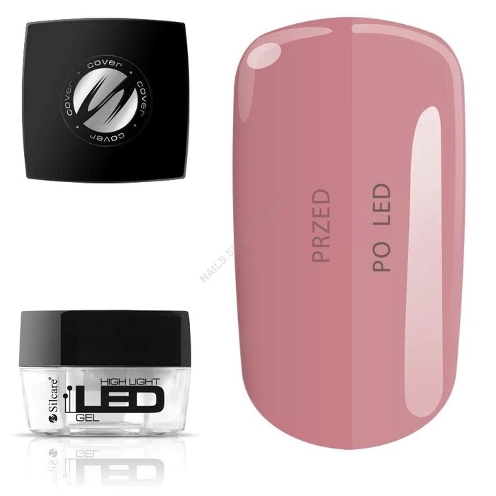 High Light LED Gel Cover za nokte 30g 5902560556087 | SILCARE COSMETICS | Kozmo
