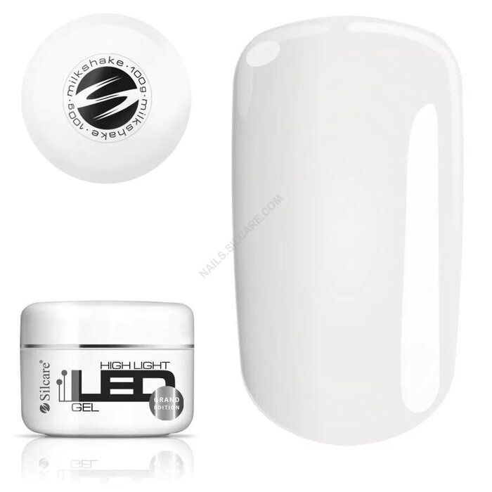 High Light LED Gel Milkshake za nokte 100g  5902560545777| SILCARE COSMETICS | Kozmo