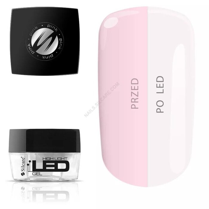 High Light LED Gel Pink za nokte 30g 5902560529159| SILCARE COSMETICS | Kozmo
