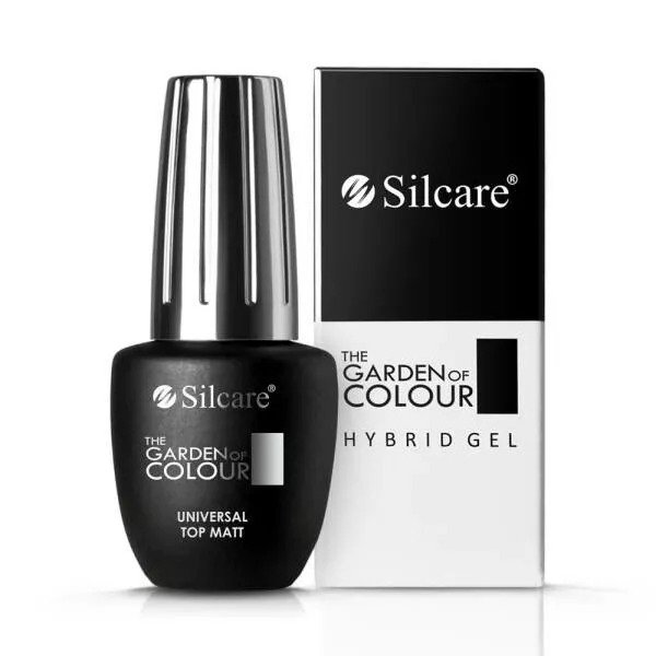 Univerzalni završni sjaj za nokte sa mat efektomThe Garden of Colour 9g 5902560501087 ⏐ Silcare ⏐ Kozmo.rs