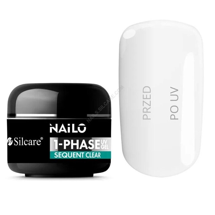 NAILO Gel Sequent Clear za nokte 15g 5902560521801| SILCARE COSMETICS | Kozmo