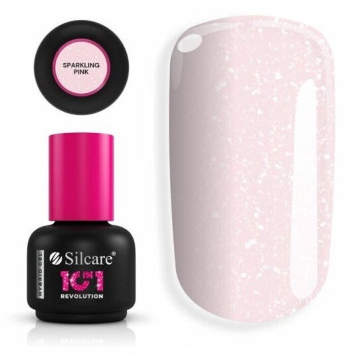Silcare 10 u 1 revolucija hibridni gel penušavo rozi sa četkicom 5902560552850| SILCARE | KOZMO