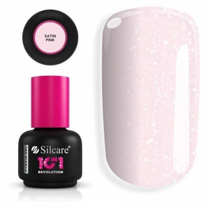 Silcare 10 u 1 revolucija hibridni gel saten rozi sa četkicom 5902560552843 | SILCARE | KOZMO