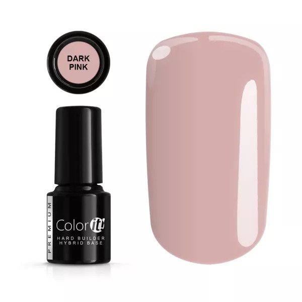 Baza za trajni gel za nokte Color it! Premium Hard Builder Dark Pink 6g 5902560524406 ⏐ Silcare ⏐ Kozmo.rs