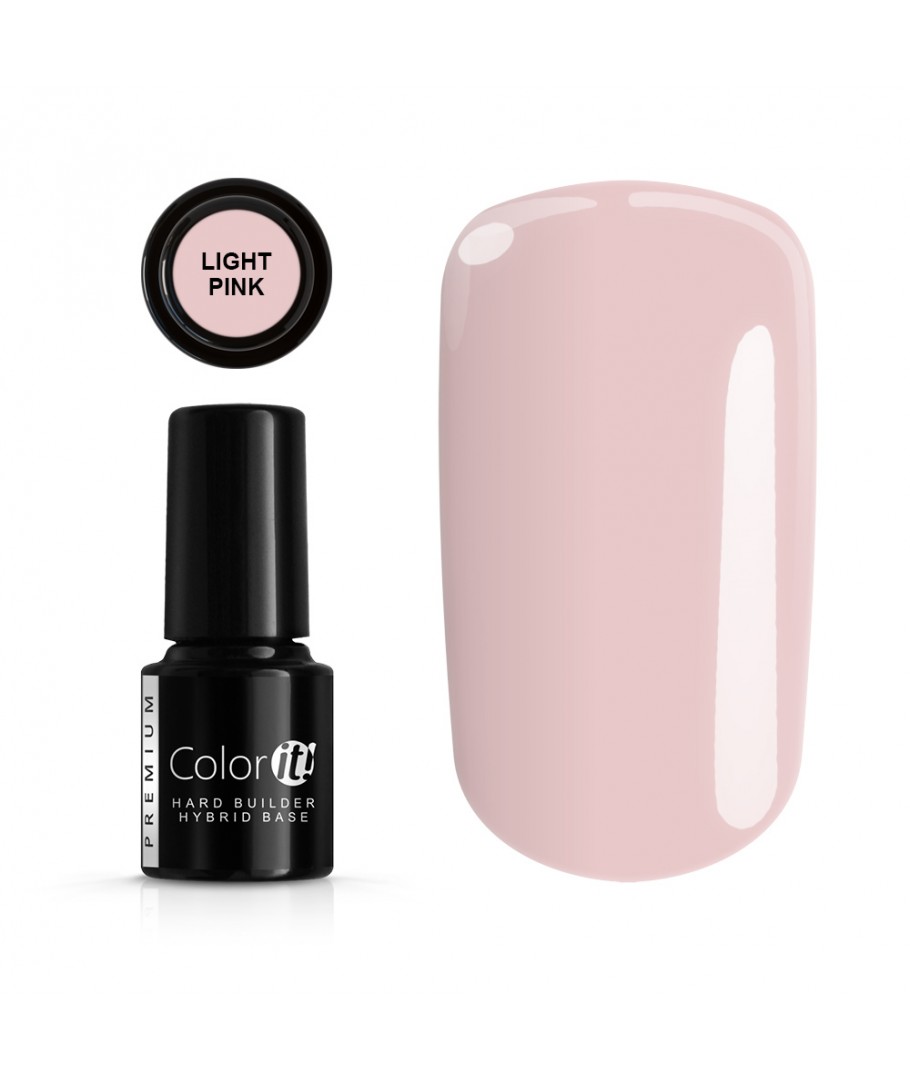 Baza za trajni gel za nokte Color it! Premium Hard Builder Light Pink 6g 5902560524383 ⏐ Silcare ⏐ Kozmo.rs