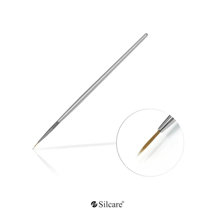 Četkica za dekoraciju noktiju 0# Silver 5902232127768| SILCARE COSMETICS | Kozmo