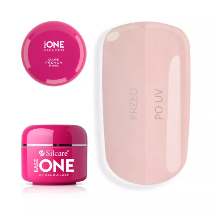 Gel baza za nokte One Dark French Pink 30g 5902560555158 ⏐ Silcare ⏐ Kozmo.rs