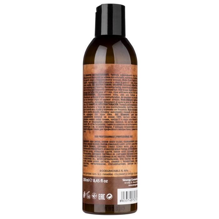 Sinergy B.iO Šampon za rekonstrukciju oštećene kose 250ml 8033745727057 | SINERGY COSMETICS | KOZMO