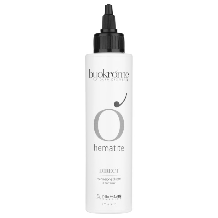 Sinergy Byokrome Direct Krema za toniranje kose bez amonijaka HEMATITE siva 150ml 8033745723608 | SINERGY COSMETICS | KOZMO