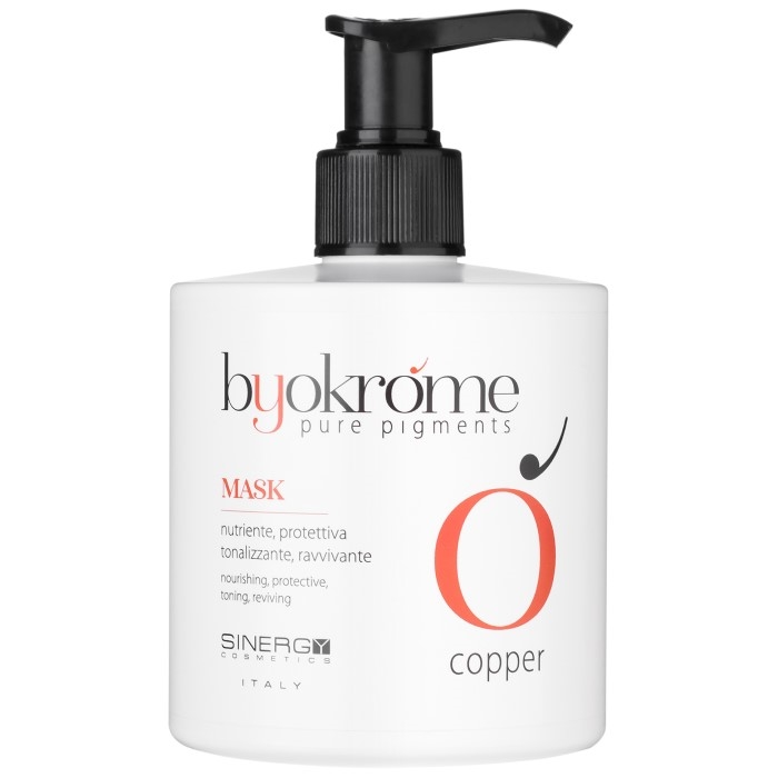 Sinergy Cosmetics Byokrome Maska za toniranje kose bez amonijaka COPPER 300ml 8033745723714 | SINERGY COSMETICS | KOZMO