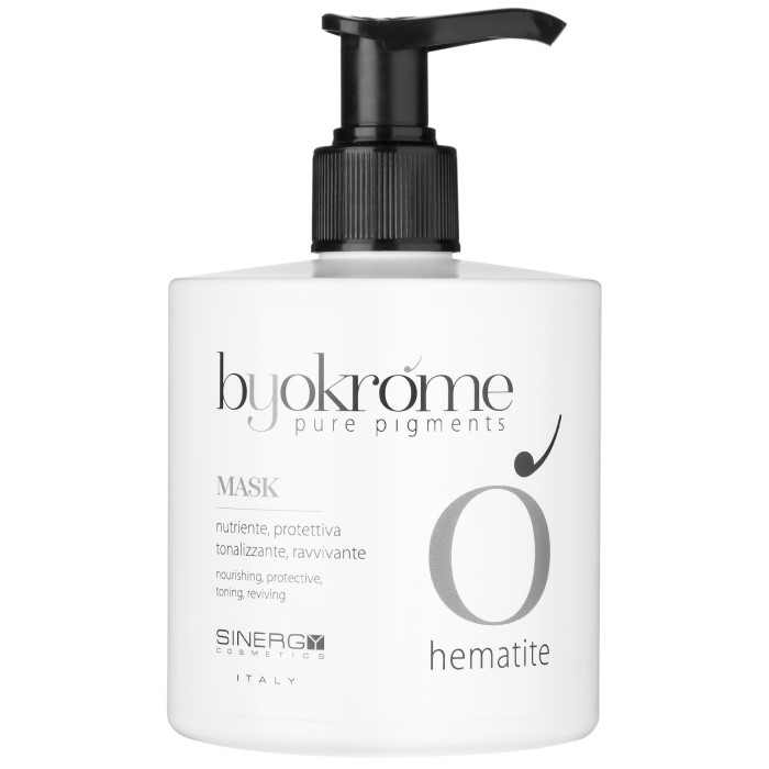 Sinergy Cosmetics Byokrome Maska za toniranje kose bez amonijaka HEMATITE 300ml 8033745723752 | SINERGY COSMETICS | KOZMO