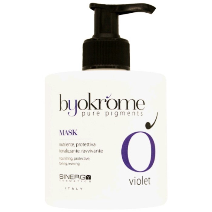 Sinergy Cosmetics Byokrome Maska za toniranje kose bez amonijaka VIOLET 300ml 8033745723745 | SINERGY COSMETICS | KOZMO
