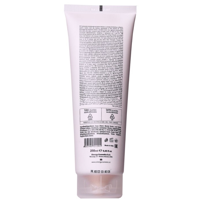 Sinergy Maska za obnavljanje kose sa keratinom i kolagenom 250ml 8033745721291|SINERGY COSMETICS | KOZMO