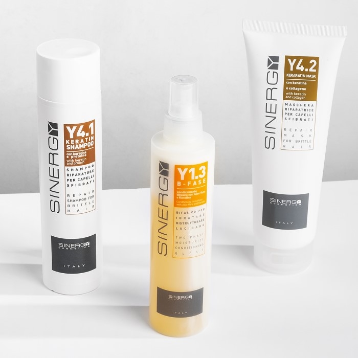 Sinergy Maska za obnavljanje kose sa keratinom i kolagenom 250ml 8033745721291|SINERGY COSMETICS | KOZMO