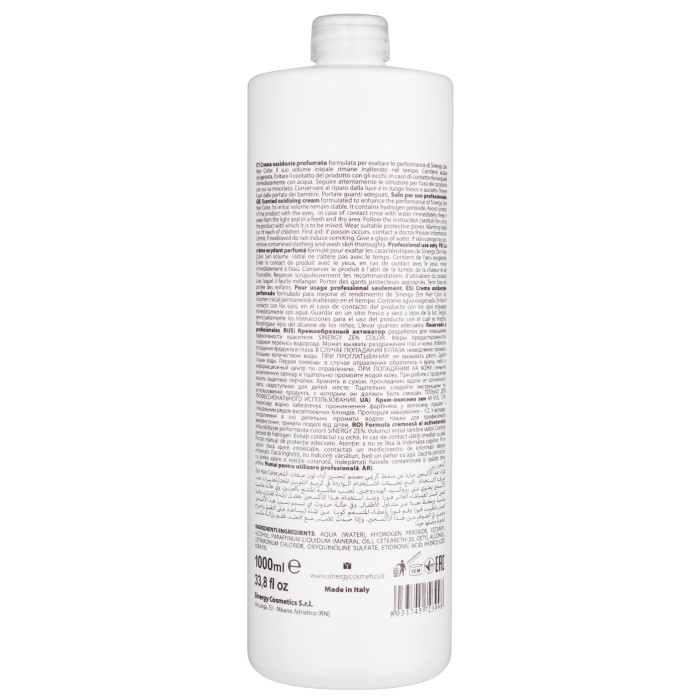  Sinergy ZEN Hidrogen za kosu sa keratinom 12% (40vol.) 1000 ml 8033745723998 | SINERGY COSMETICS | KOZMO