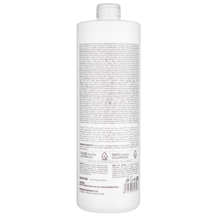  Sinergy ZEN Hidrogen za kosu sa keratinom 2% (7vol.) 1000 ml 8033745723967 | SINERGY COSMETICS | KOZMO