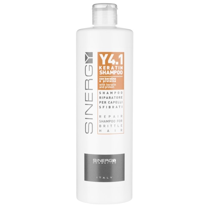 Sinergy Y4.1 Šampon za obnavljanje oštećene kose sa keratinom 500 ml 8033745721345 | SINERGY COSMETICS | KOZMO
