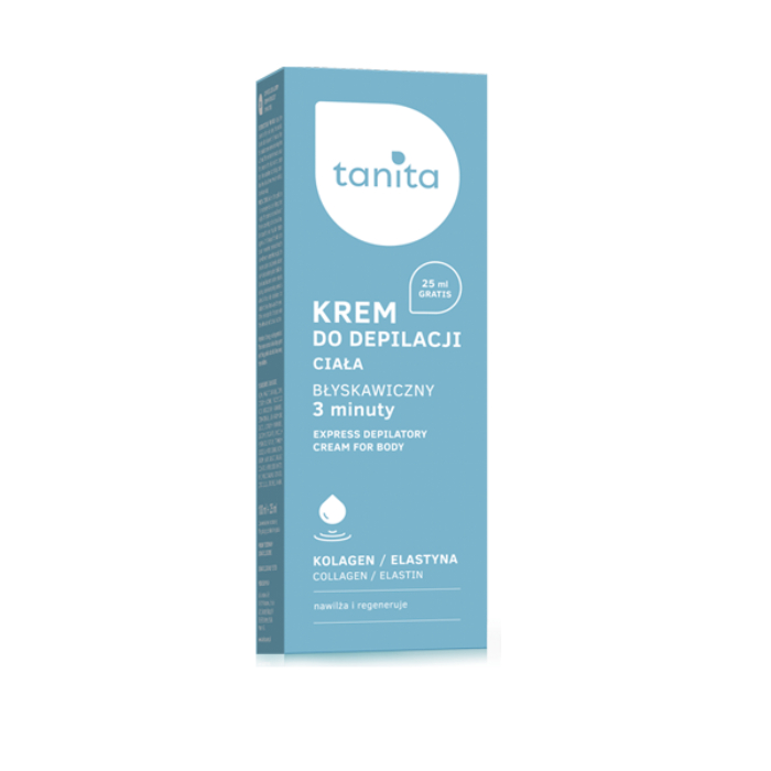 Krema za depilaciju tela sa kolagenom 125ml | TANITA | MIRACULUM | Kozmo