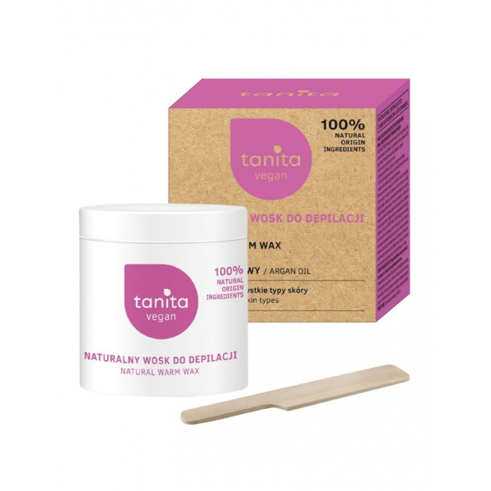 Prirodni vosak za depilaciju lica i tela Vegan 100% Natural 250ml | TANITA | MIRACULUM | Kozmo