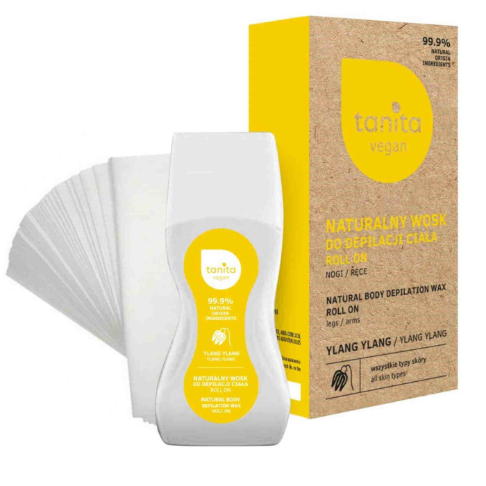 Roll on prirodni vosak za depilaciju tela Vegan  100% Natural 120ml | TANITA | MIRACULUM | Kozmo