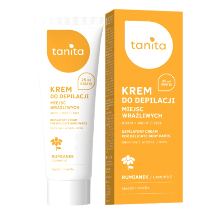 Krema za depilaciju osetljivih regija Kamilica 125ml | TANITA | MIRACULUM | Kozmo