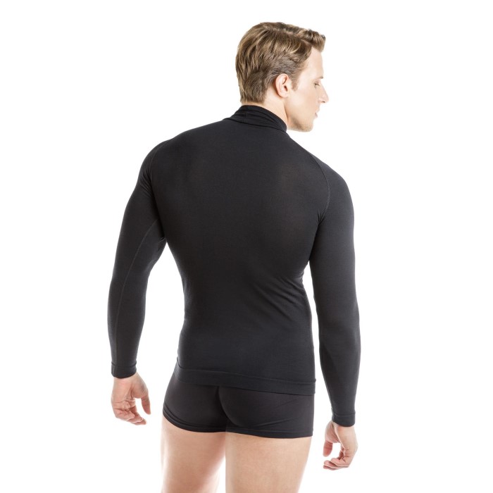 Muška termo majica za spavanje dugih rukava od Dryarn vlakana i merino vune - Polurolka 3030 150g ⏐ Thermal Zero ⏐ Kozmo.rs