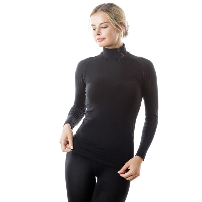 Ženska termo majica dugih rukava od Dryarn vlakana i merino vune - Polurolka 3230 150g ⏐ Thermal Zero ⏐ Kozmo.rs
