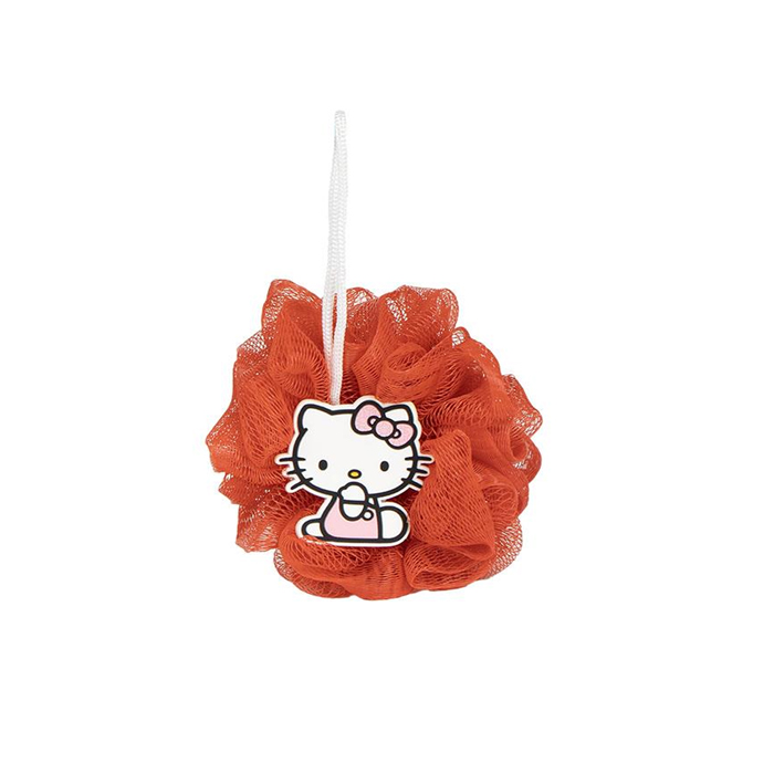 Crveni sunđer za tuširanje Hello Kitty - Kozmo - 8445484504835