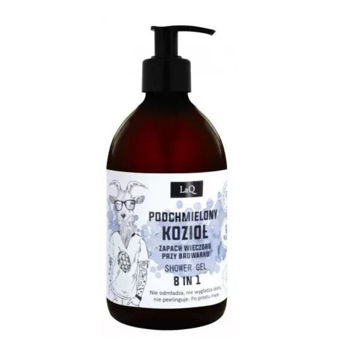 Muški gel za tuširanje 8u1 sa niacinamidom i ureom 300 ml LaQ Ryszard z Bieszczad – Kozmo