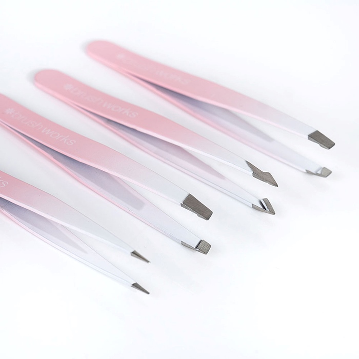 Kombinovani set pinceta - beli i ružičasti 4 komada HD Brushworks | BRUSHWORKS |Kozmo Shop Online