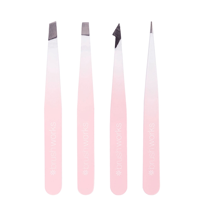Kombinovani set pinceta - beli i ružičasti 4 komada HD Brushworks | BRUSHWORKS |Kozmo Shop Online
