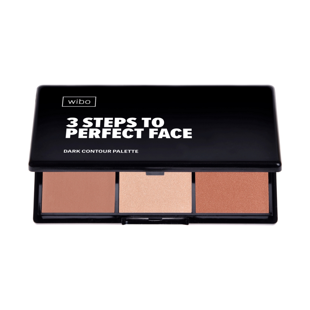 Paleta za konturisanje 3 Steps Dark - 5901801614708 - Wibo - Kozmo