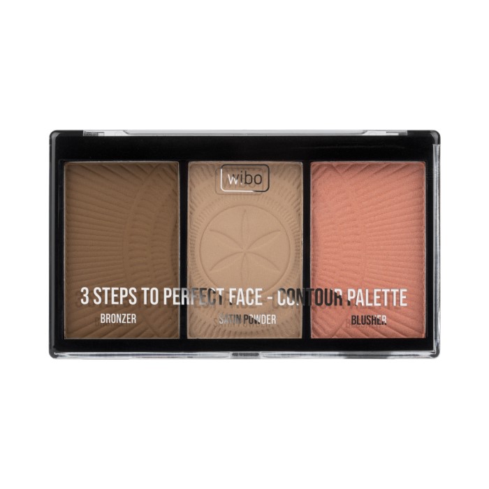 Paleta za konturisanje - Wibo 3 Steps to Perfect Face - 5901801670537 - Wibo - Kozmo